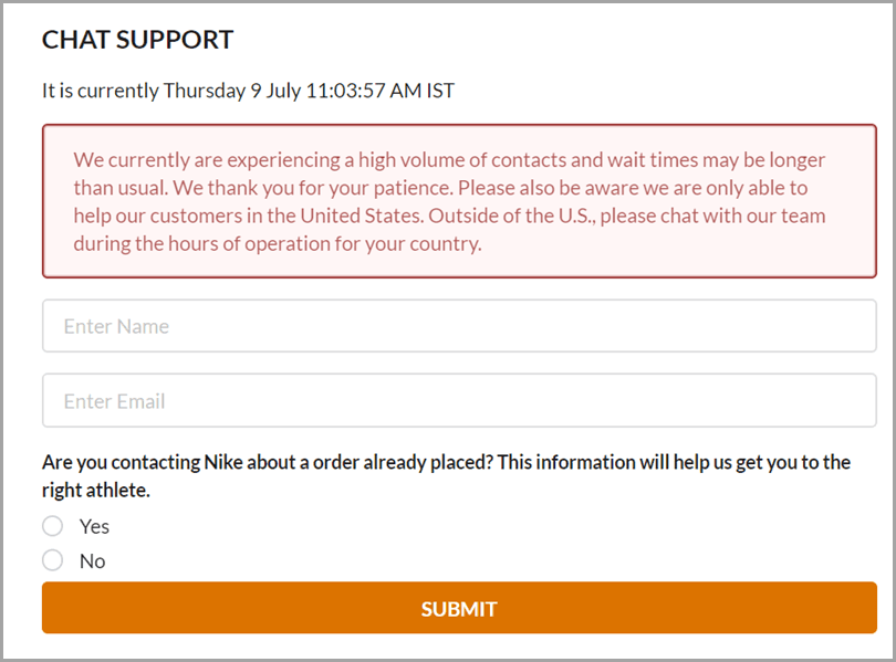Chat-Support