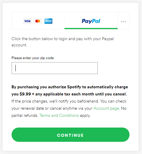 paypal 구매 버튼