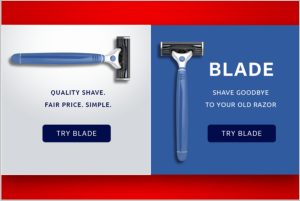 심플한 광고 배너 내용