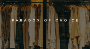 선택의 폭을 좁혀라