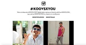 Koovs 웹사이트