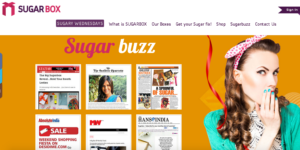 SugarBox 웹사이트