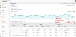 사이트 평균과 비교