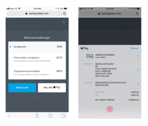 Apple Pay 또는 Android Pay