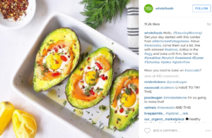 Whole Foods Market 인스타그램